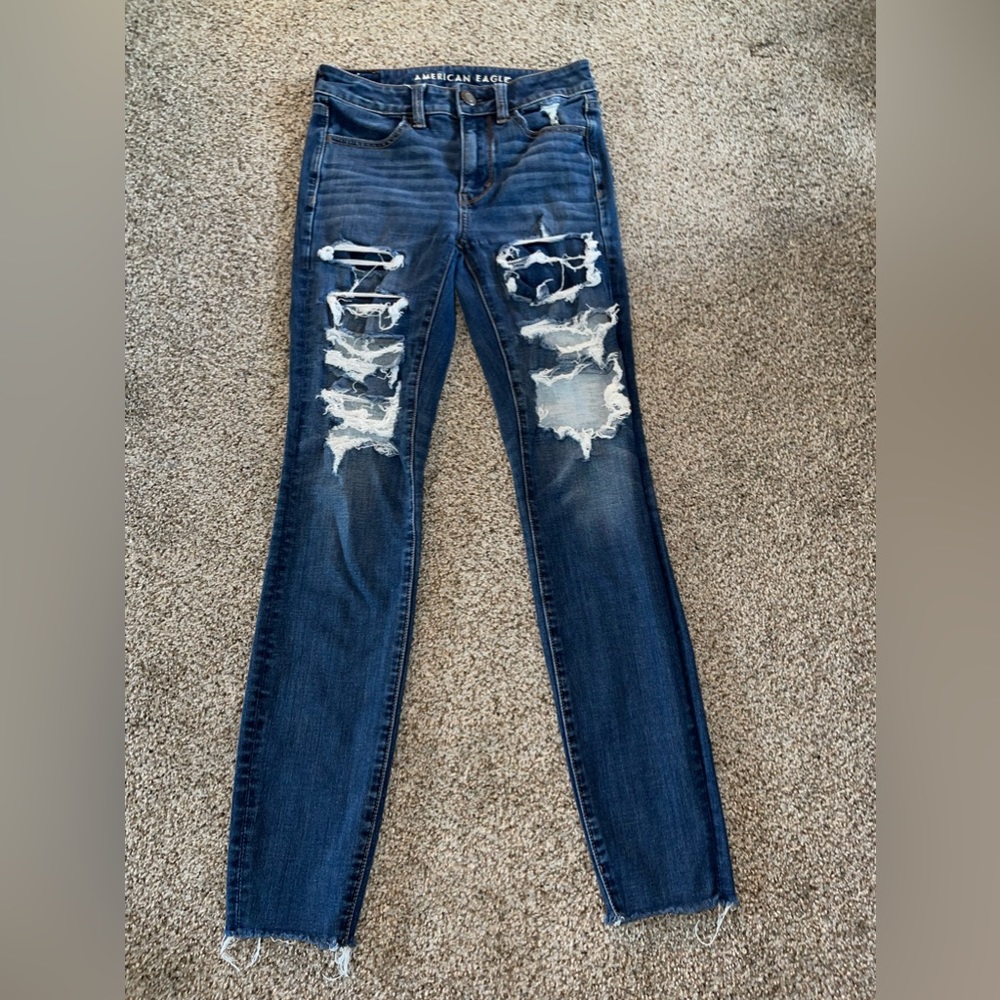 American Eagle Curvy Jeggings Size 2